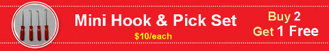 Mini Pick & Hook Set